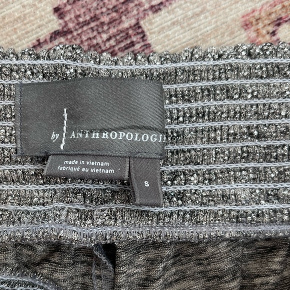 Fun Silver Anthropologie Pant - Picture 6 of 6